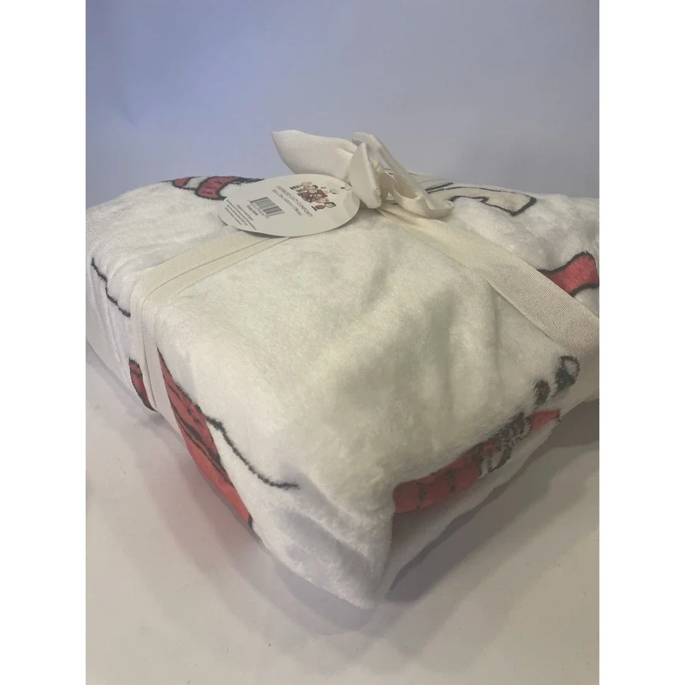Peanuts Berkshire Velvet Soft Throw Blanket 55